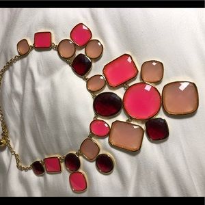 Kate Space bright pink necklace